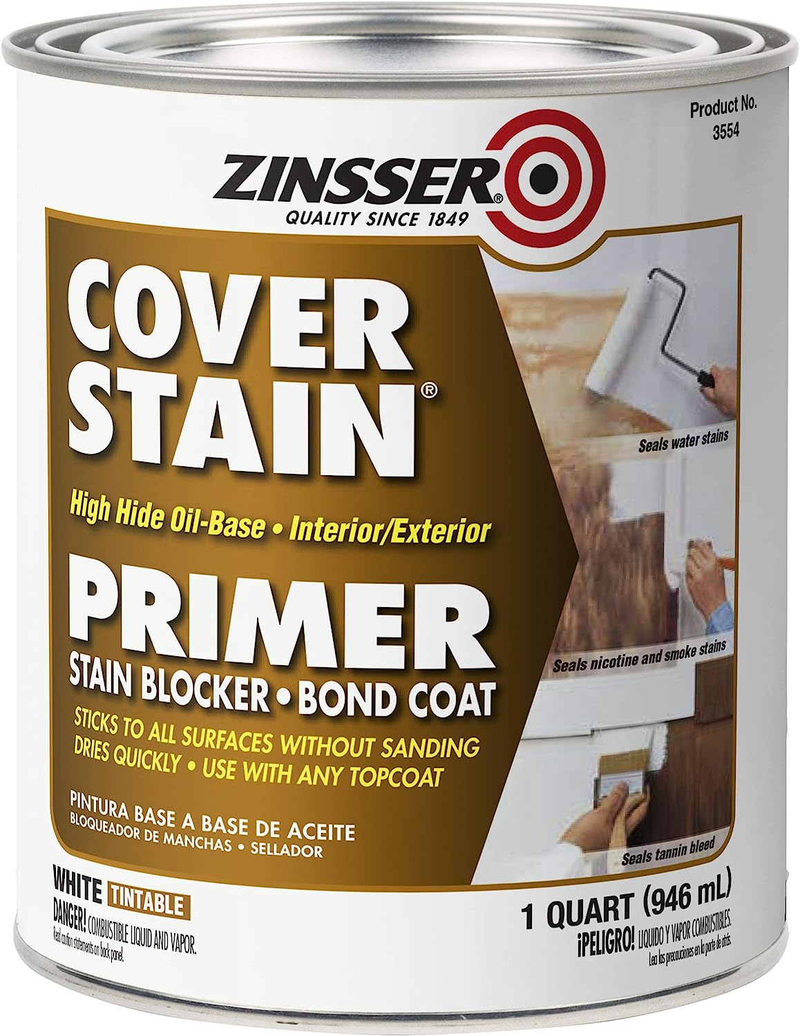 Rust-Oleum 3554 Zinsser High Hide Cover Stain Primer [...]
