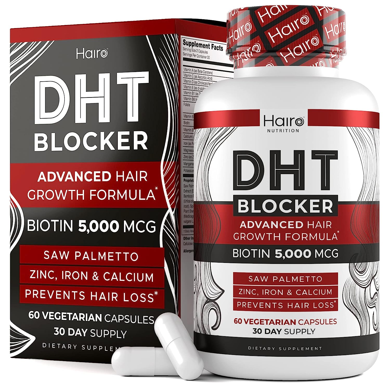DHT Blocker Hair Growth Supplement - High Potency [...]