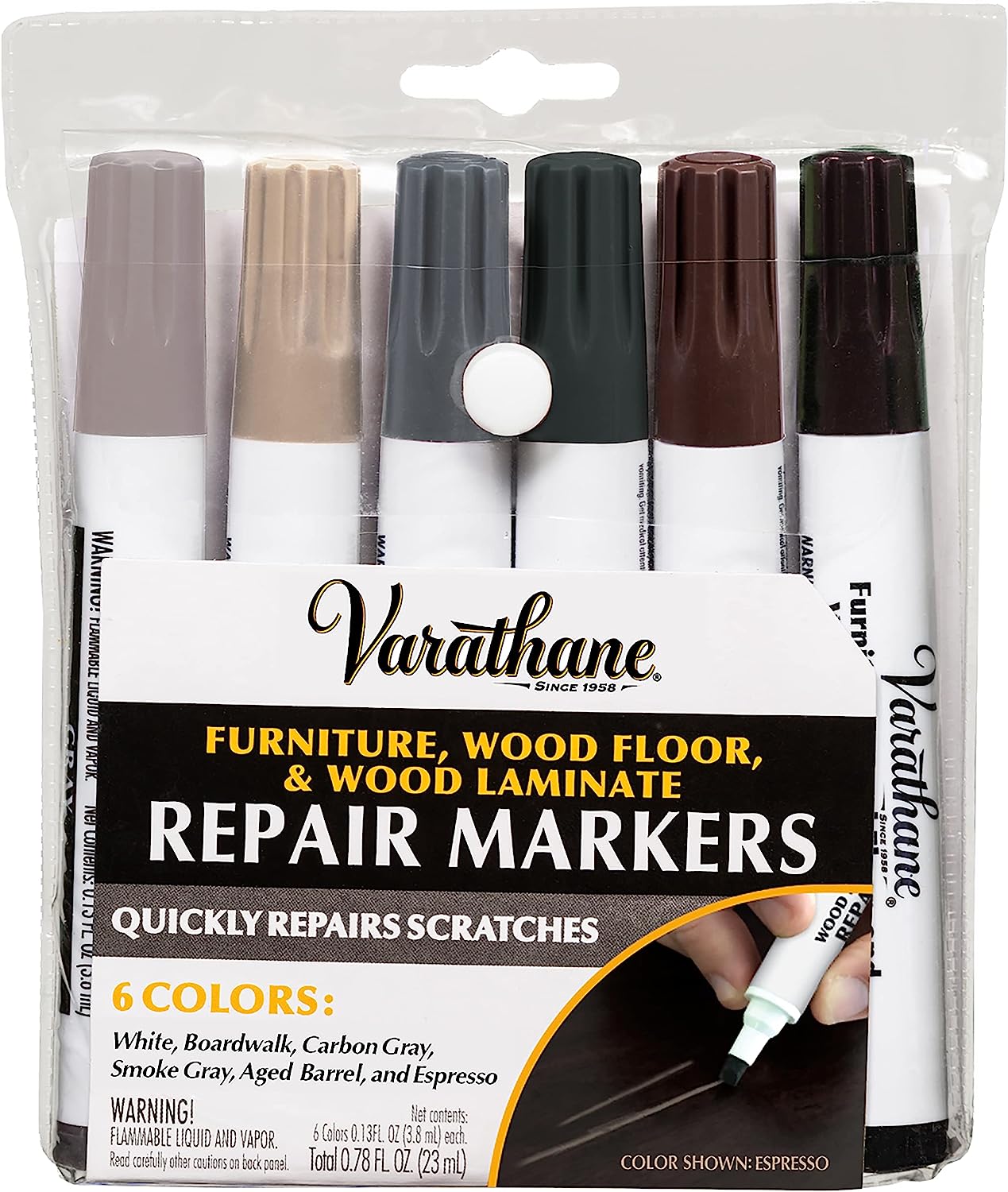 Varathane 374189 Wood Stain Repair Marker Kit, [...]