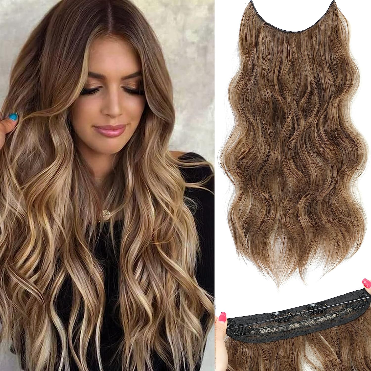 Invisible Wire Hair Extensions 16 Inch Secret [...]