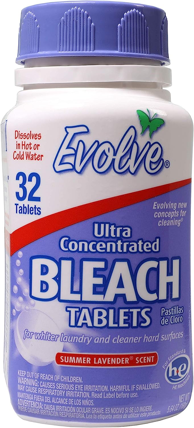 Evolve Concentrated Bleach Tablets, 1- 32ct (Summer [...]