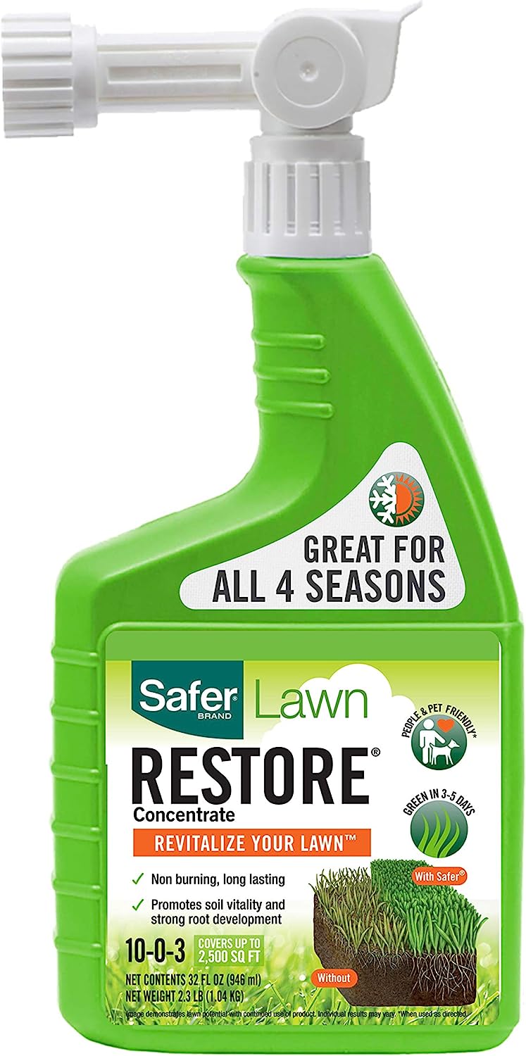 Safer Brand 9334HE Lawn Restore Hose-End Spray – 32 [...]