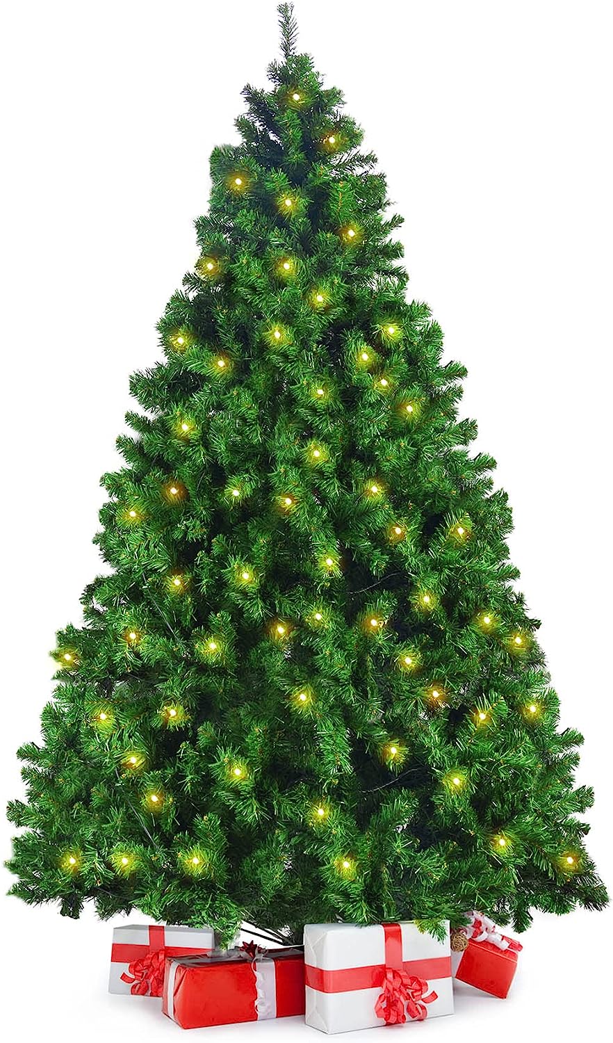 Seeutek 7.5ft Christmas Tree with Lights,Remote [...]