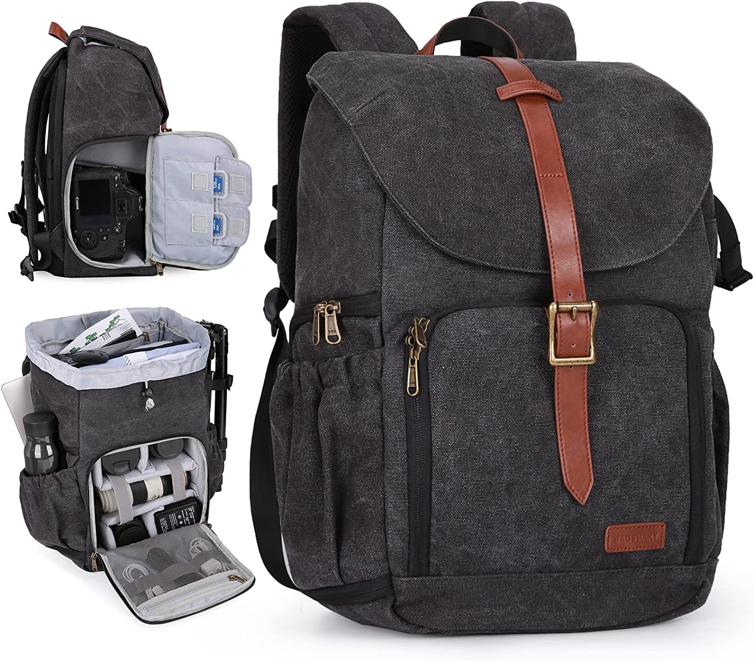 BAGSMART Camera Backpack, DSLR SLR Waterproof Camera [...]