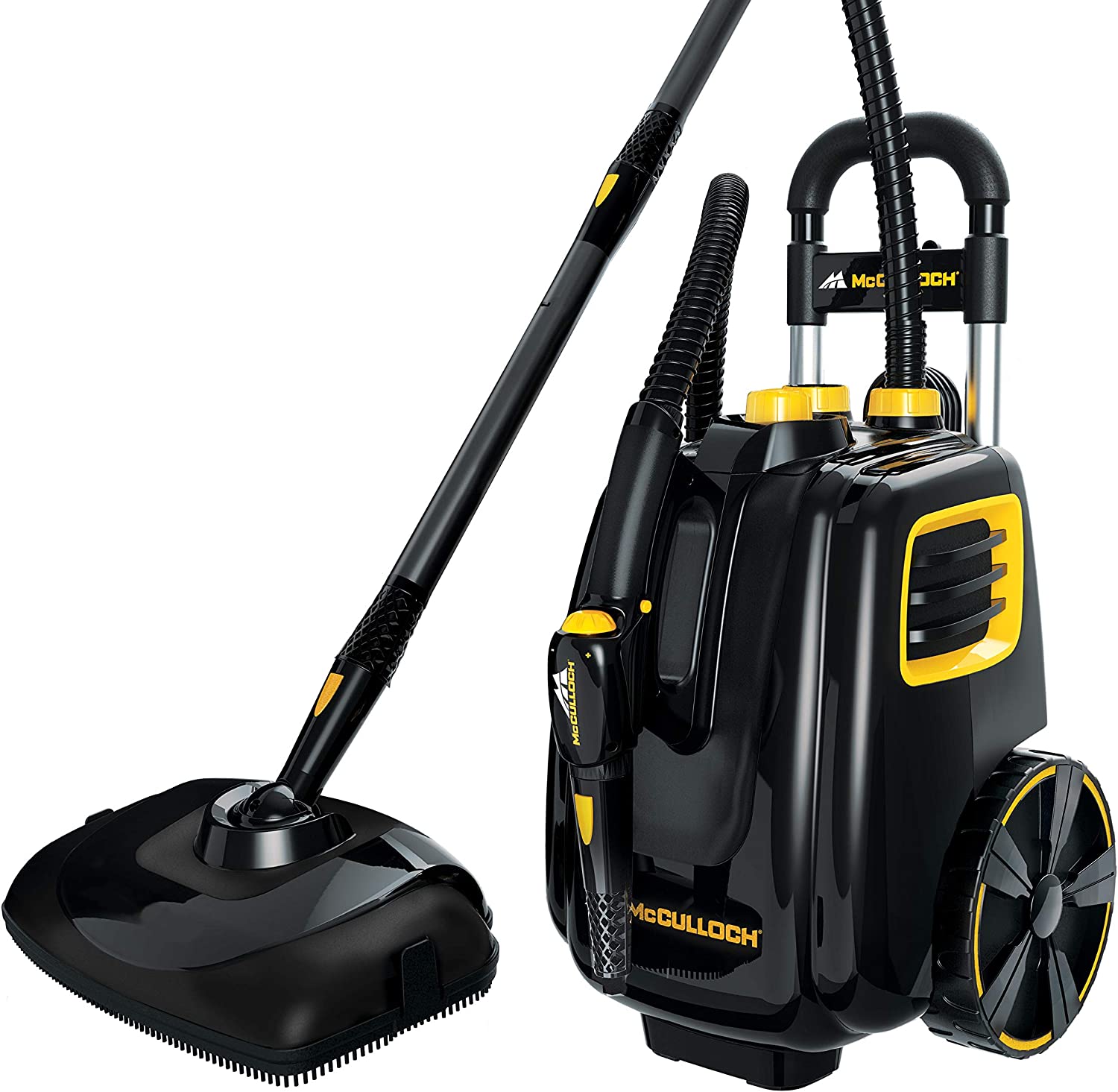McCulloch MC1385 Deluxe Canister Steam Cleaner with 23 [...]