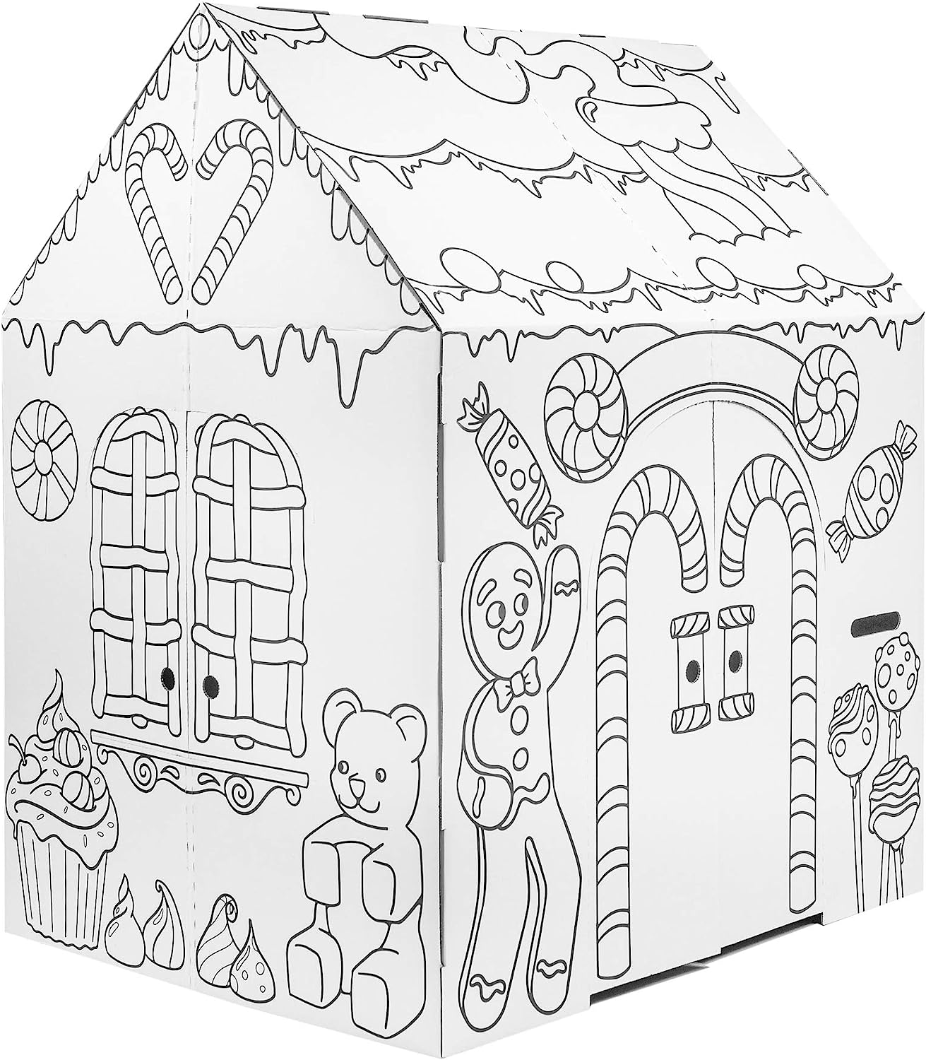 Easy Playhouse Gingerbread House - Kids Art & Craft [...]