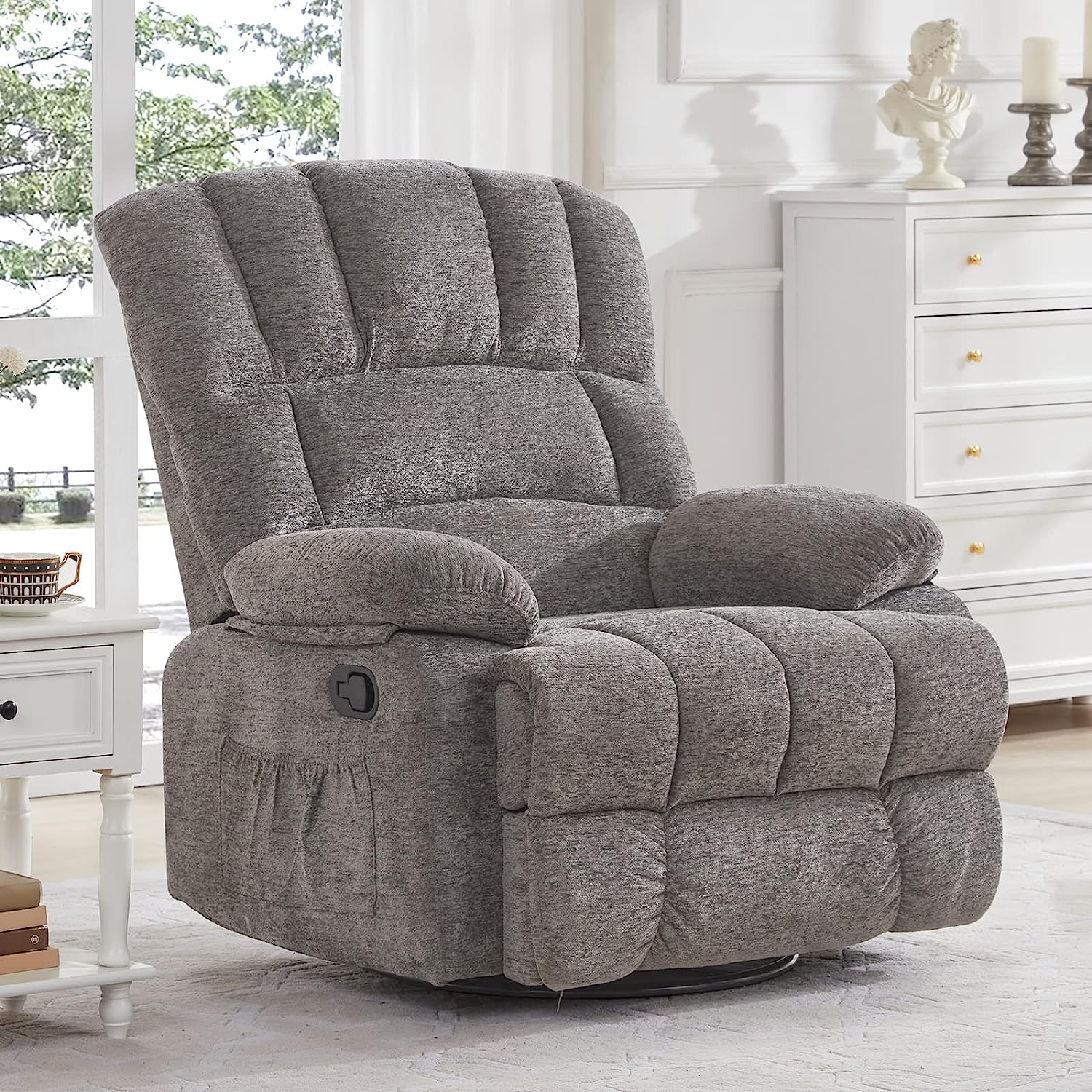 Dreamsir Oversized Rocker Recliner Chair for Adults, [...]