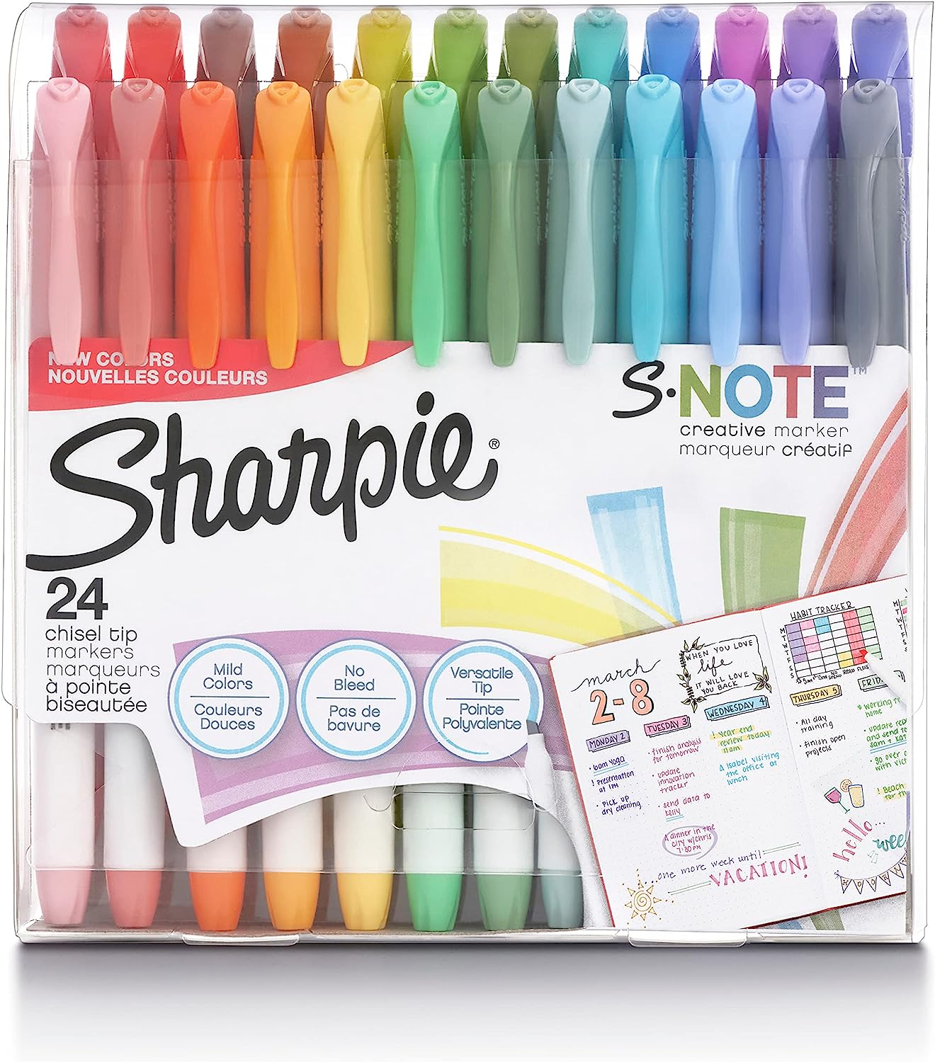SHARPIE S-Note Creative Markers, Assorted Colors, [...]