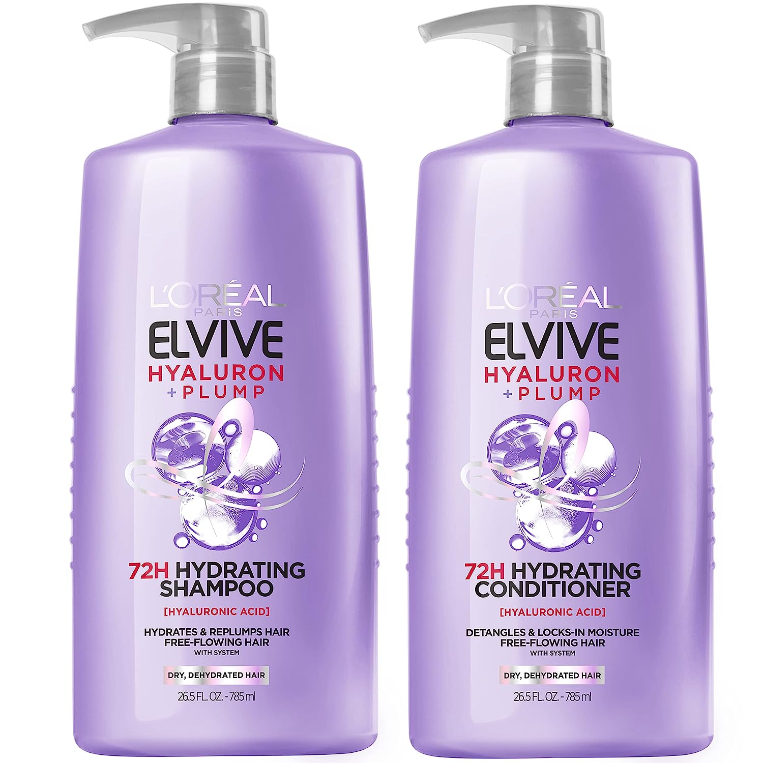 L'Oreal Paris Elvive Hyaluron Plump Shampoo and [...]