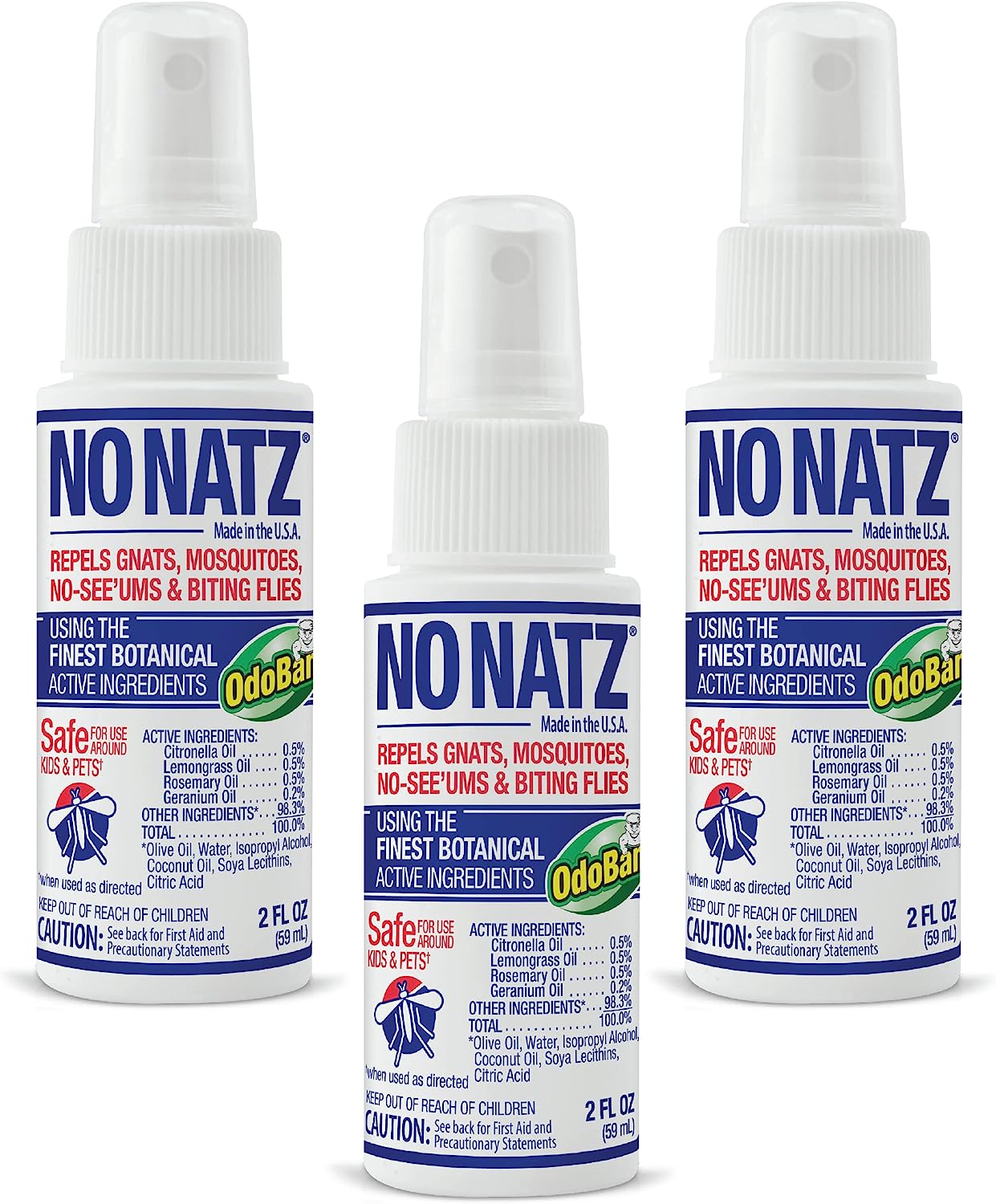 No Natz Botanical Bug Repellent, Effective for Gnat, [...]