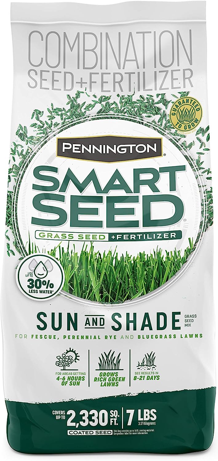 Pennington Smart Seed Sun and Shade Grass Mix 7 lb