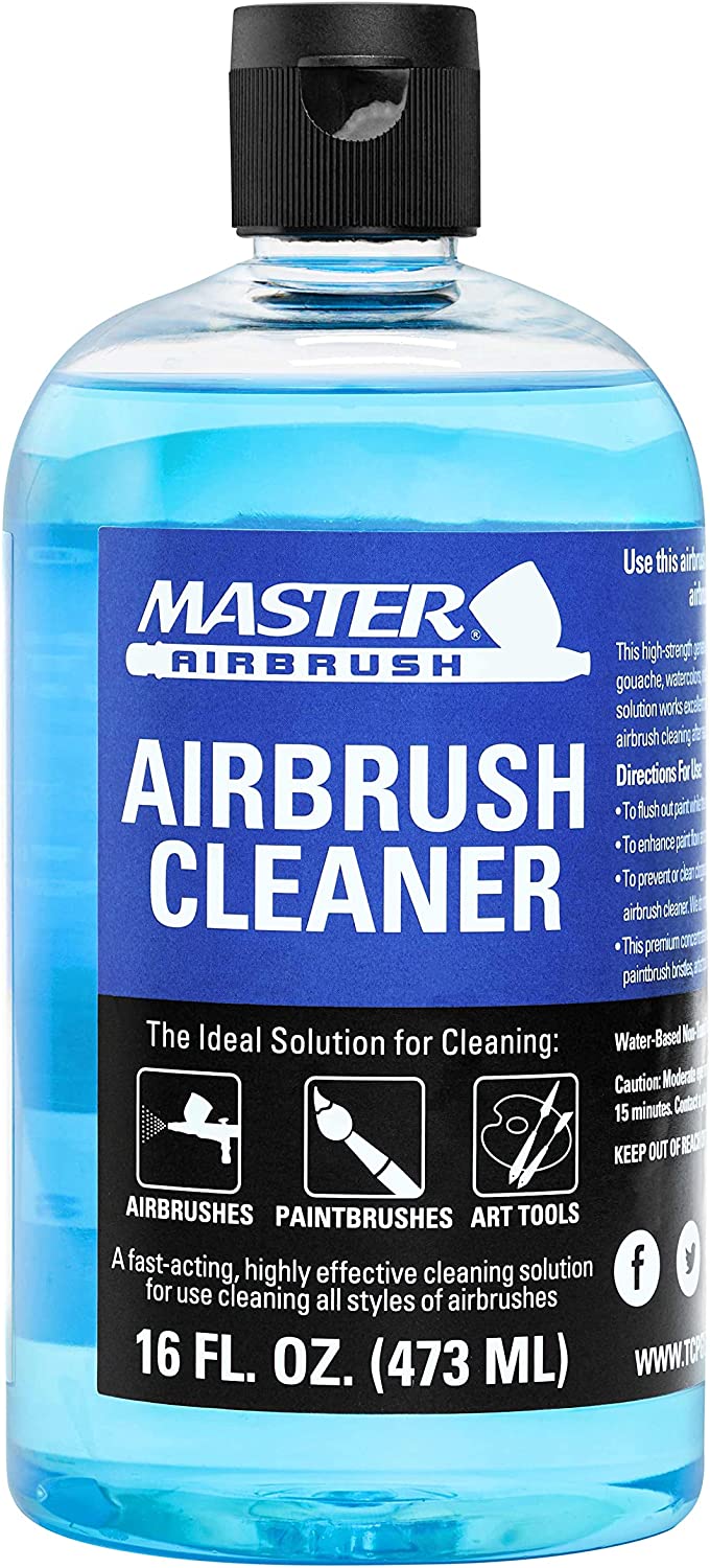 Master Airbrush Cleaner, 16-Ounce Pint Bottle - Fast [...]