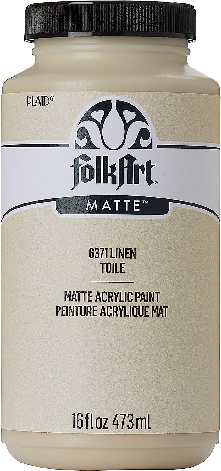 FolkArt Matte Acrylic Paint in Assorted Colors, 16 oz, [...]