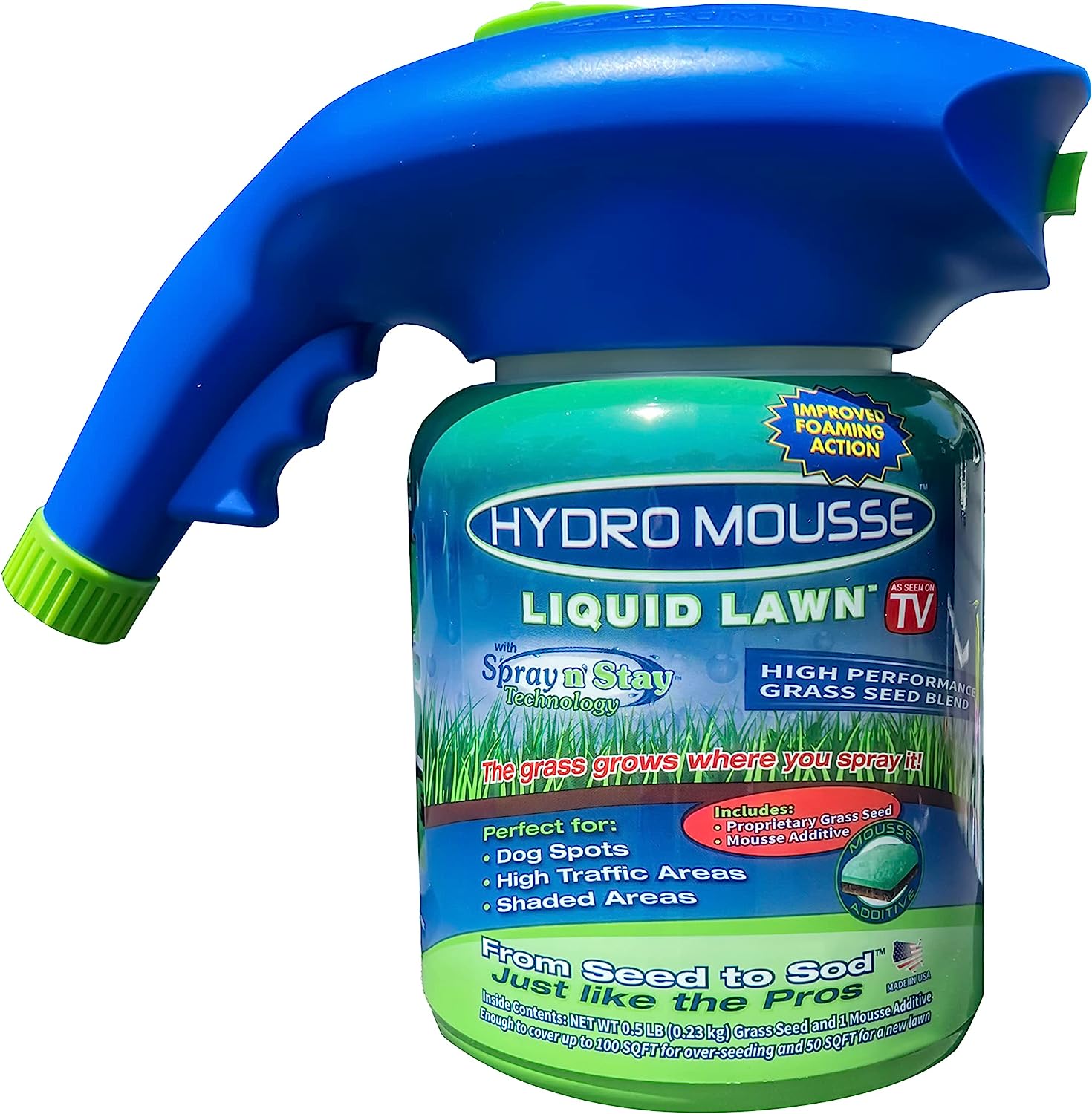 Hydro Mousse Liquid Lawn System - Grow Grass Where You [...]