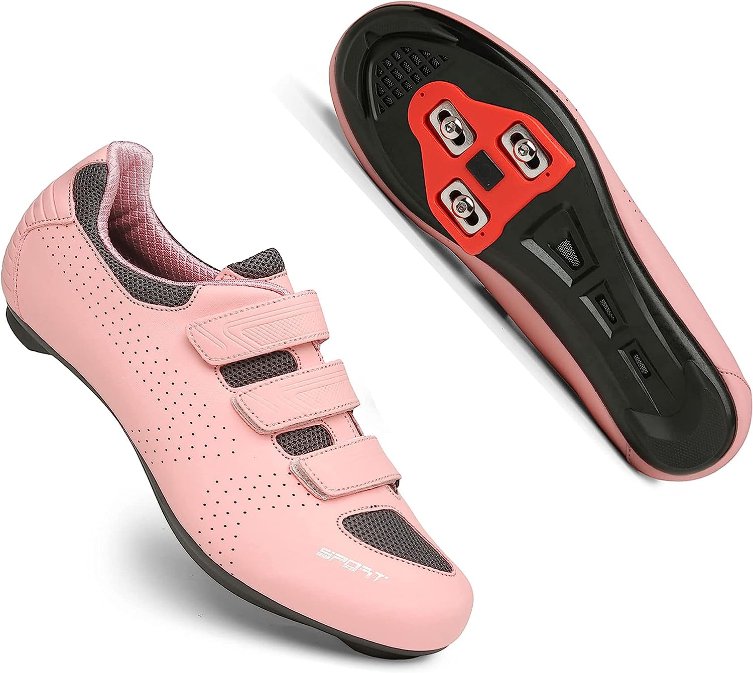 Honosuker Mens Womens Indoor Cycling Shoes Compatible [...]