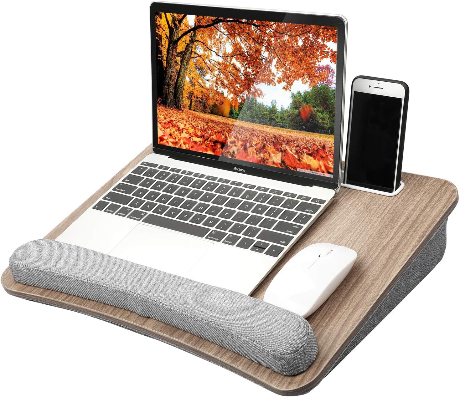 HUANUO Lap Laptop Desk - Portable Lap Desk with Pillow [...]