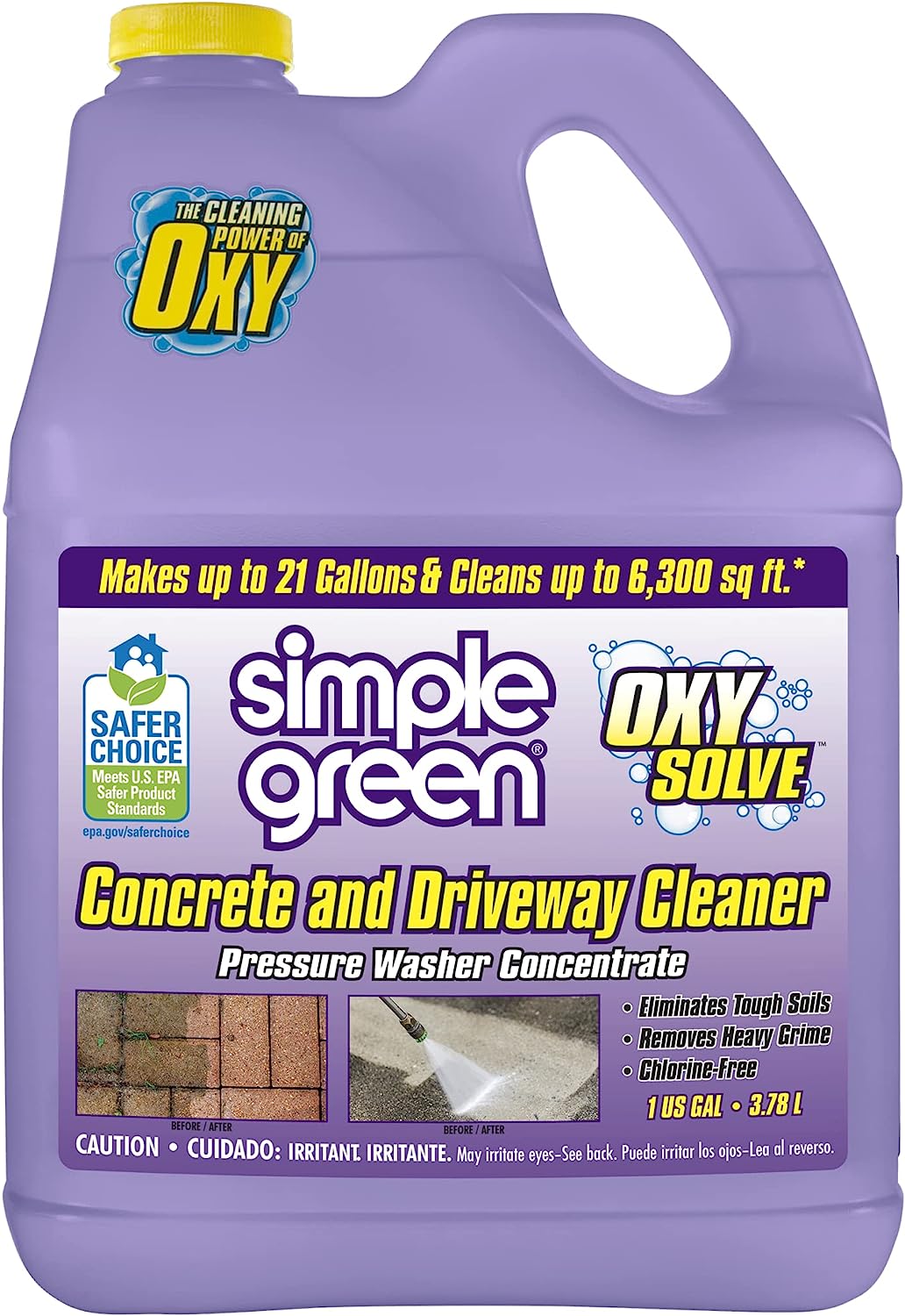 Simple Green Oxy Solve Concrete and Driveway Pressure [...]