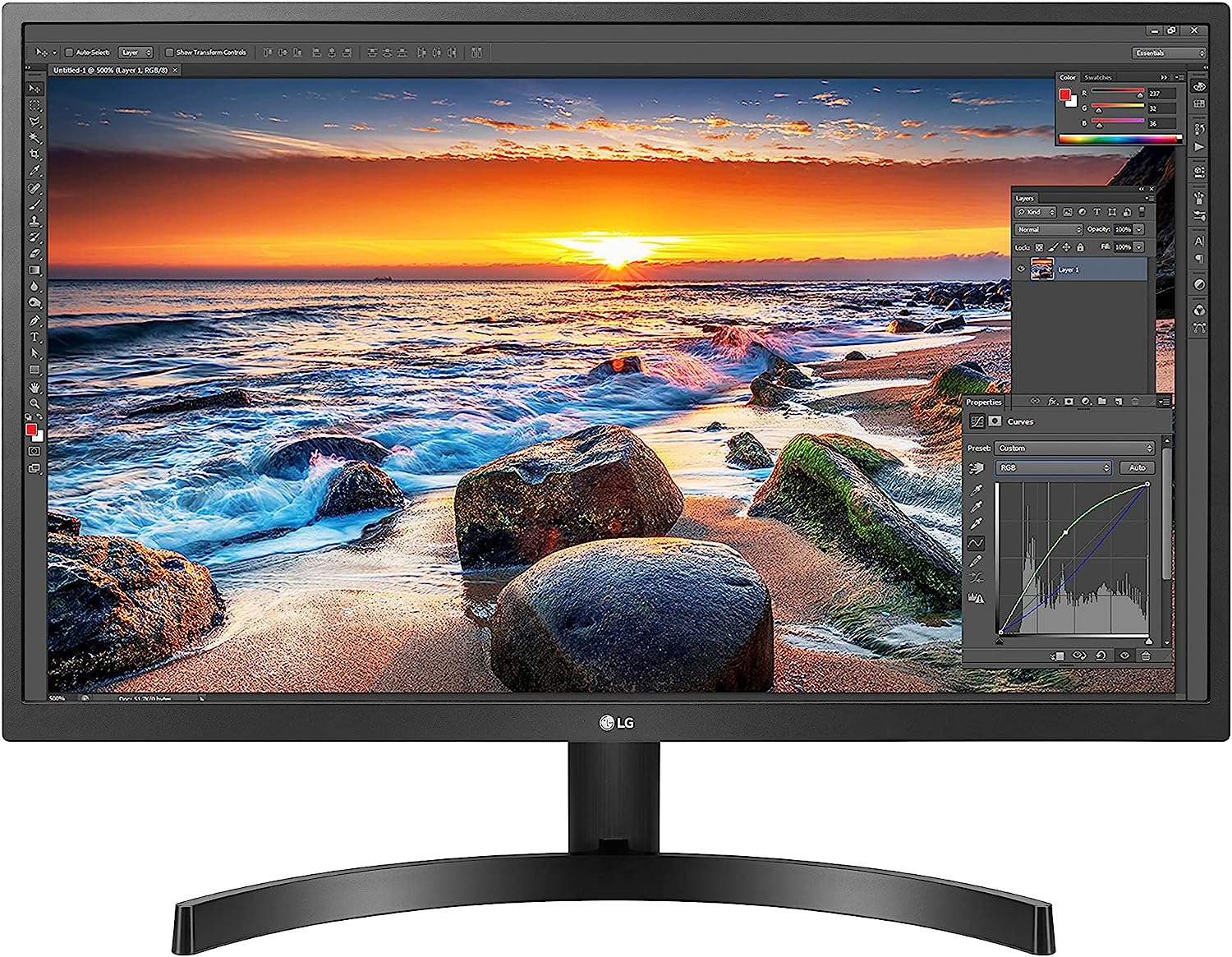 LG 27UK500-B Monitor 27” UHD (3840 x 2160) IPS [...]