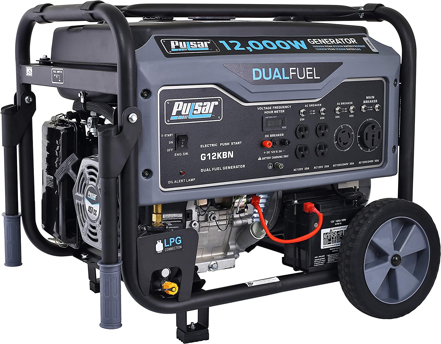Pulsar G12KBN Heavy Duty Portable Dual Fuel Generator [...]