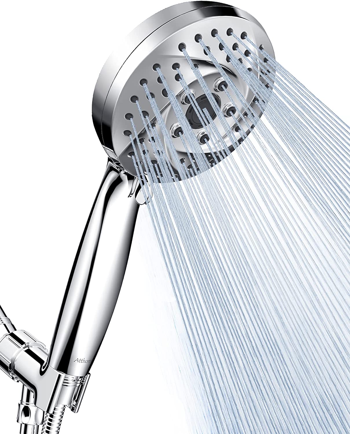 Shower Head with Handheld High Pressure - 6 Sprays [...]
