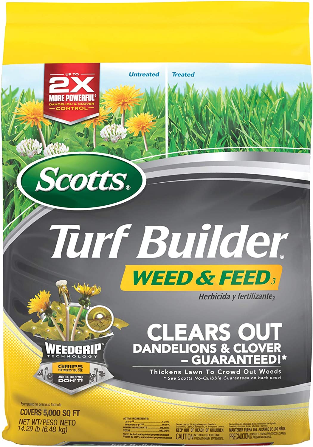 Scotts Turf Builder Weed & Feed3, Weed Killer Plus [...]