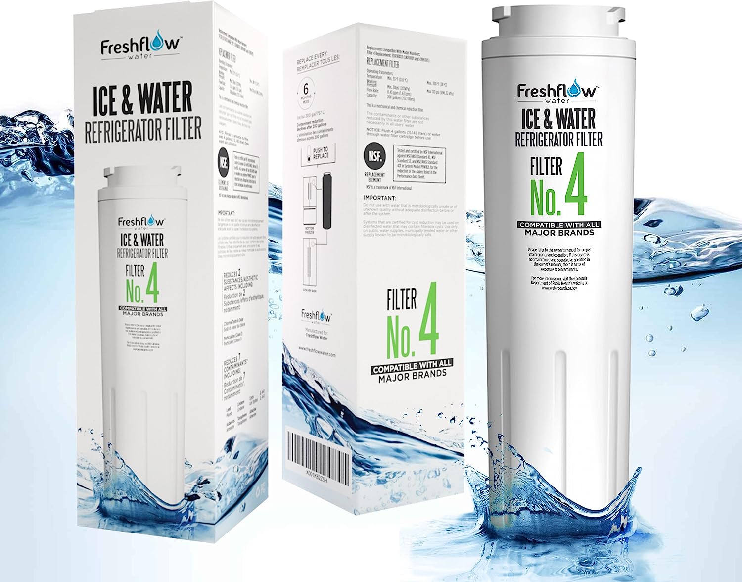 Water Filter For Refrigerator | Replaces Models [...]