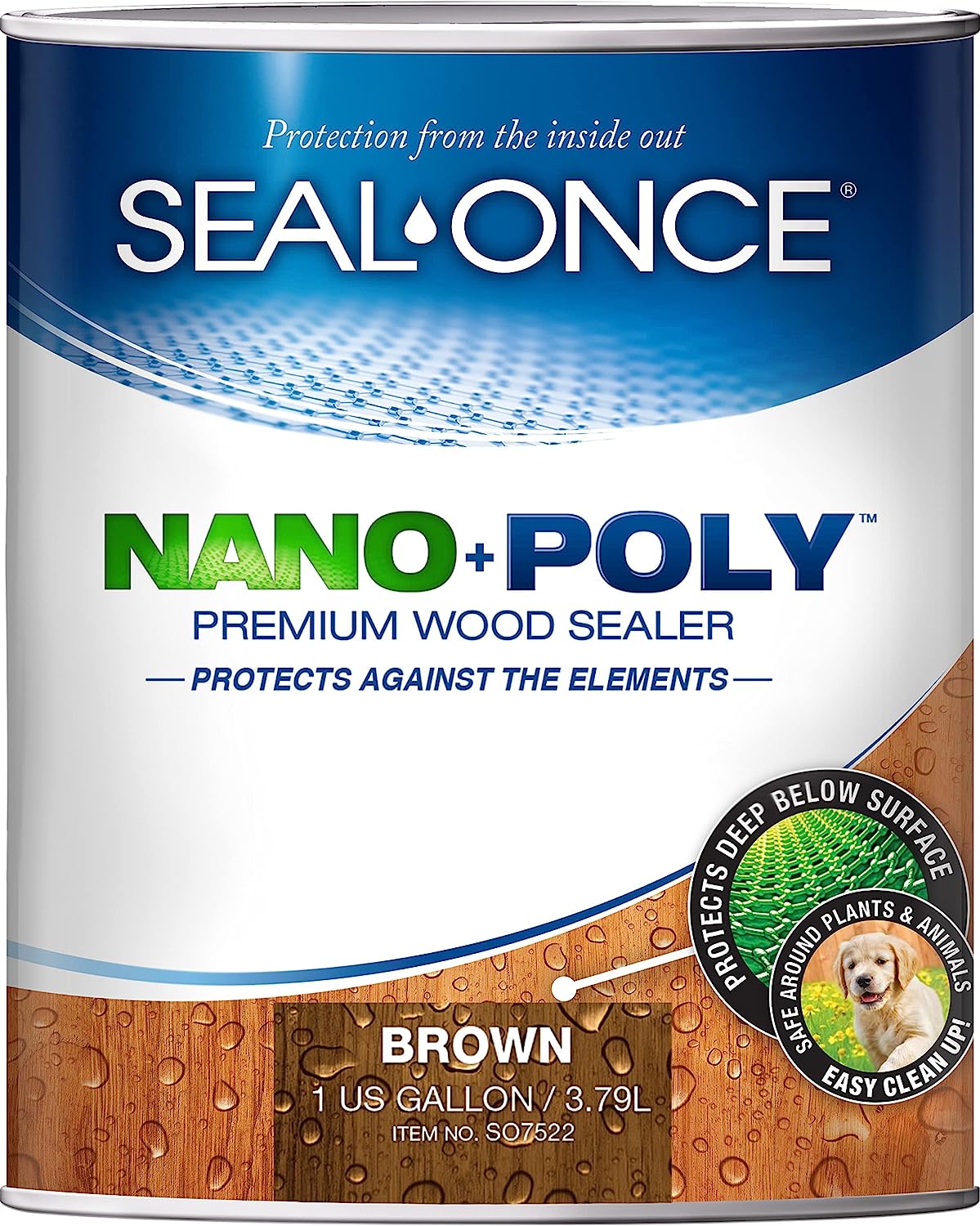 Seal-Once Nano+Poly Penetrating Wood Sealer with [...]