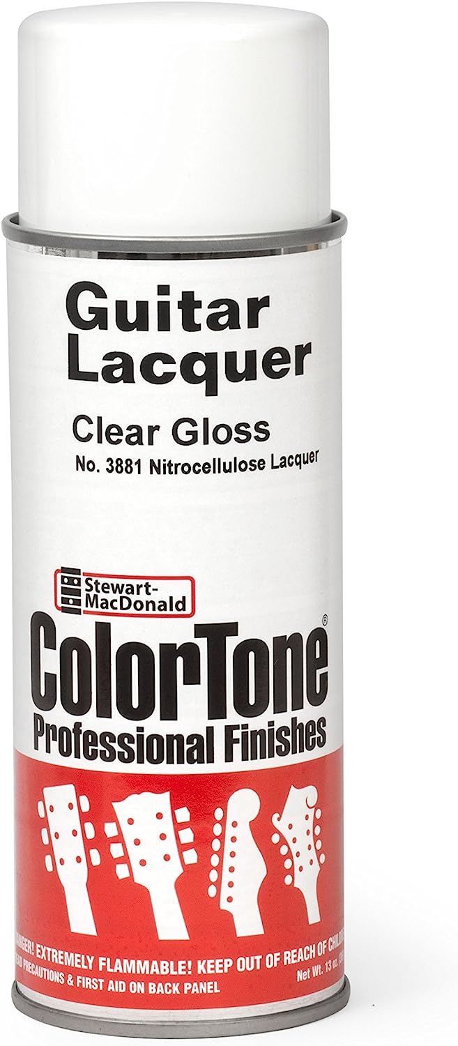 ColorTone Aerosol Guitar Lacquer, Clear Gloss