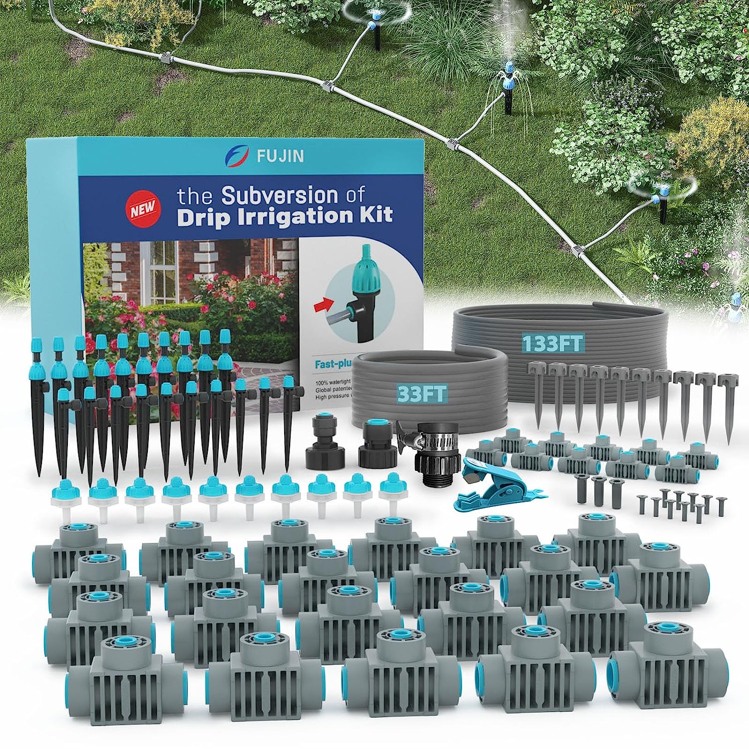Drip Irrigation Kits,Garden Watering System for [...]