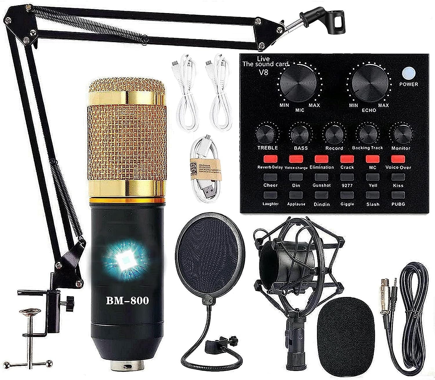 Podcast Equipment Bundle, BM-800 Recording Studio [...]