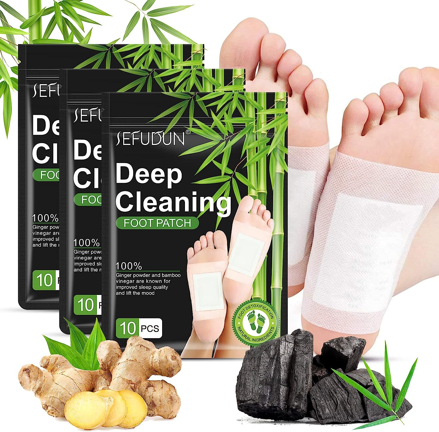 30PCS Deep Cleansing Foot Pads, Adhesive Sheets for [...]