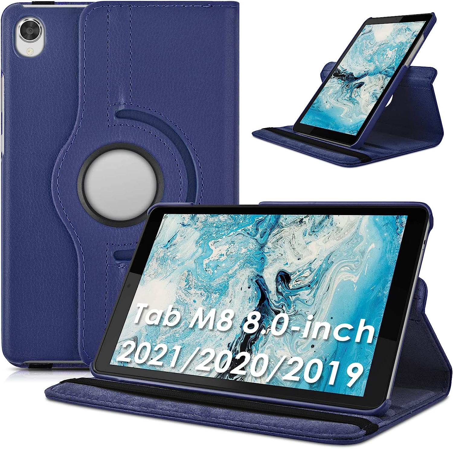 DETUOSI Rotating Case Compatible with Lenovo Tab M8 HD [...]