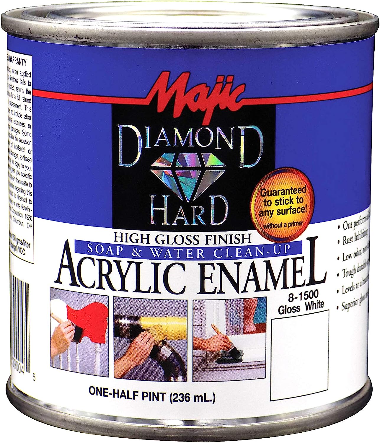 Majic Paints 8-1500-4 Diamond Hard Acrylic Enamel High [...]