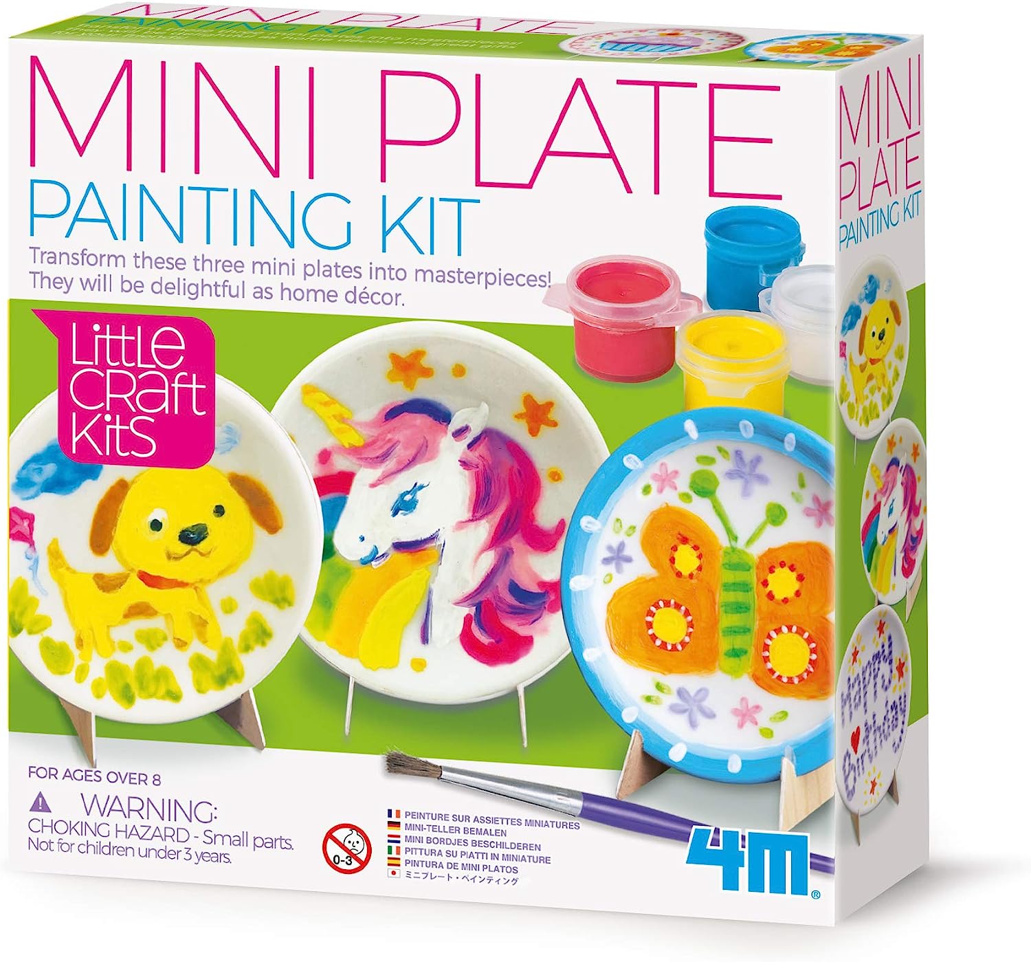 4M 404761 Little Craft Mini Plates Painting Kit, Multi [...]