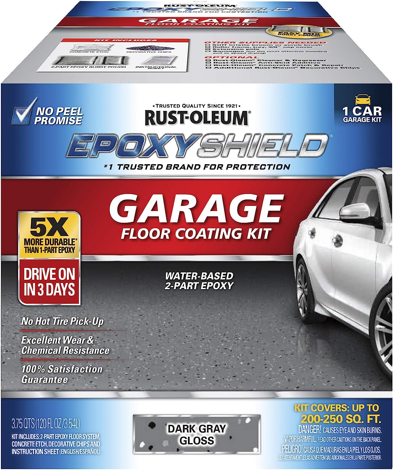 Rust-Oleum 327081 EPOXYSHIELD Garage Floor Coating, 1 [...]