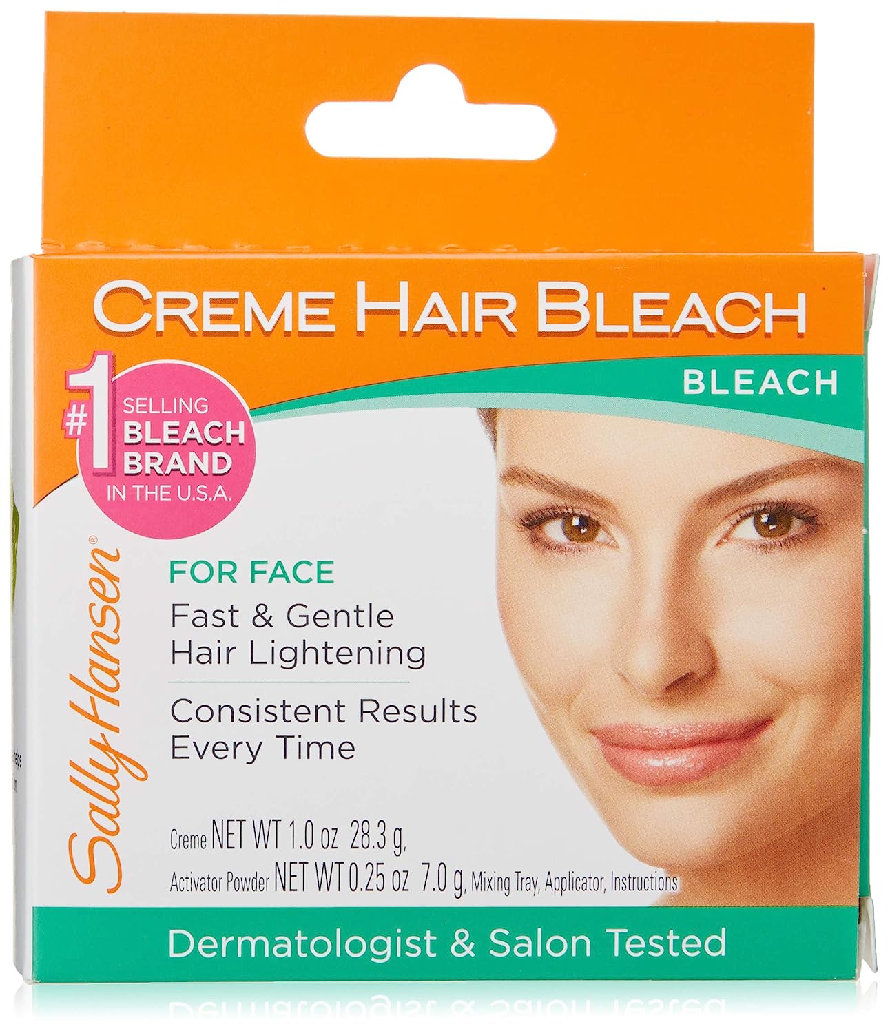 Sally Hansen Creme Hair Bleach For Face (6 Pack)