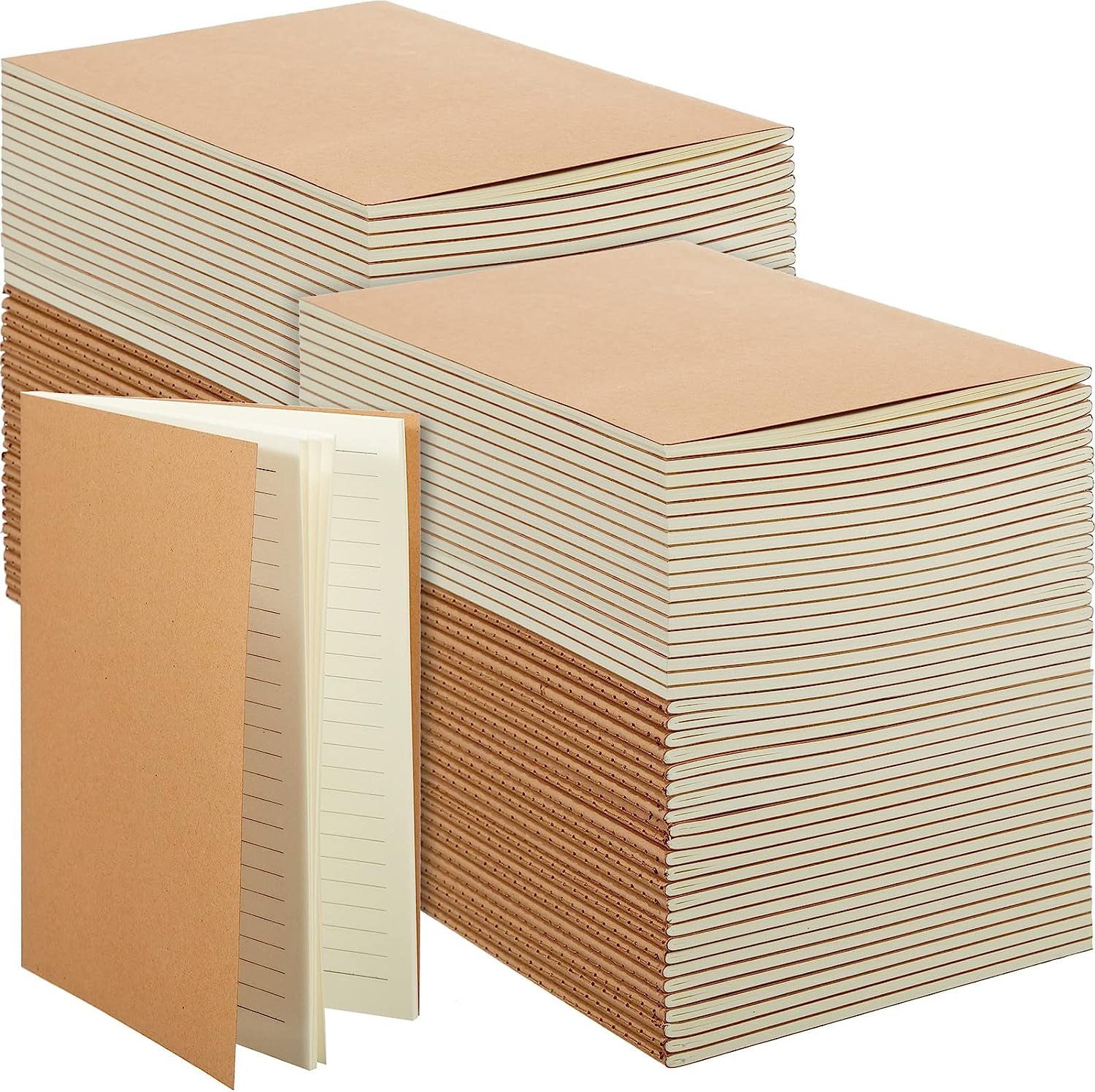 Mimorou 100 Pack Kraft Notebook Journals 5.5 Inch x [...]