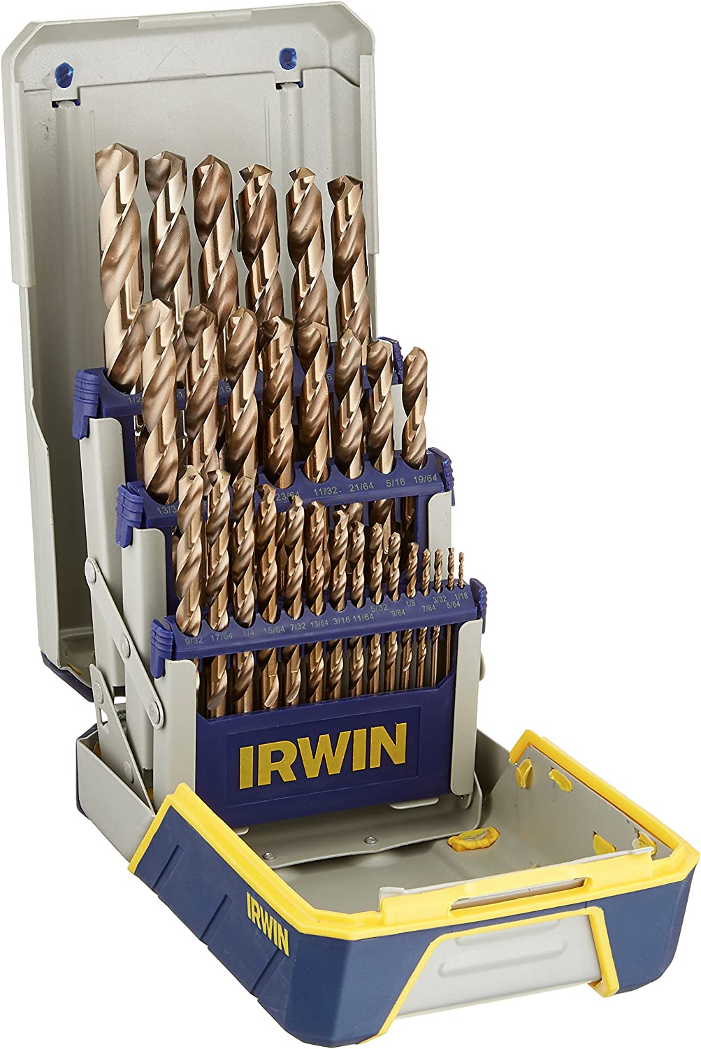 IRWIN Drill Bit Set, M35 Cobalt Alloy Steel Steel, [...]