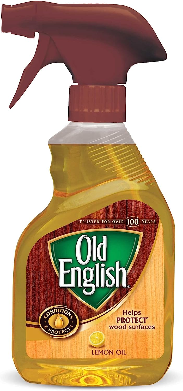 Old English, Lemon Oil, Trigger Sprayer, 12 Ounce