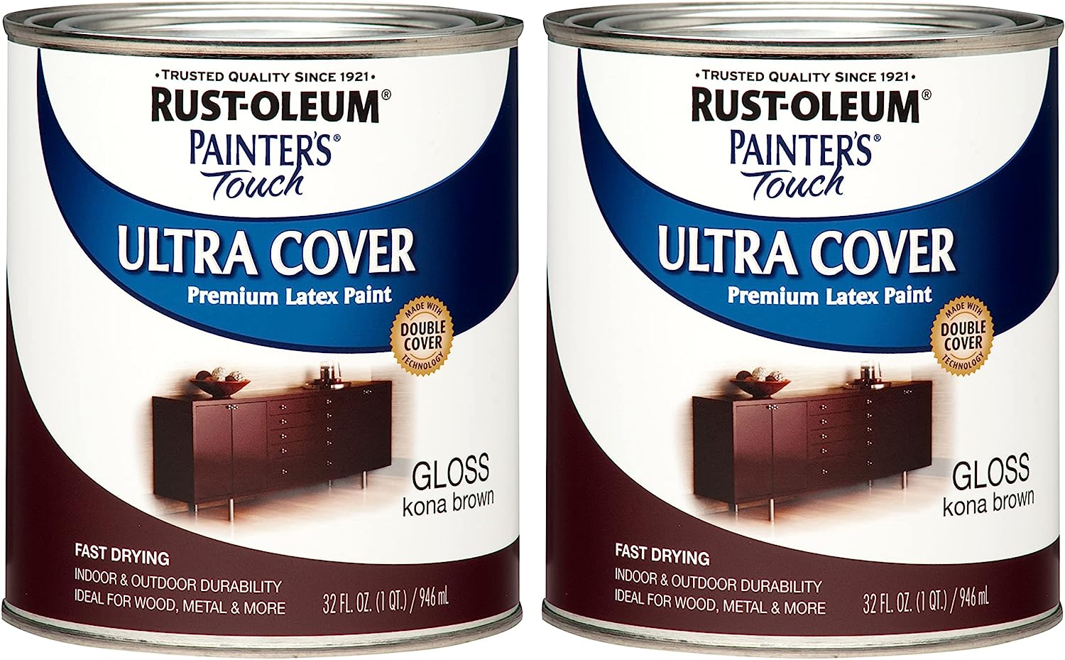 Rust-Oleum 1977502-2PK Painter's Touch Latex Paint, [...]