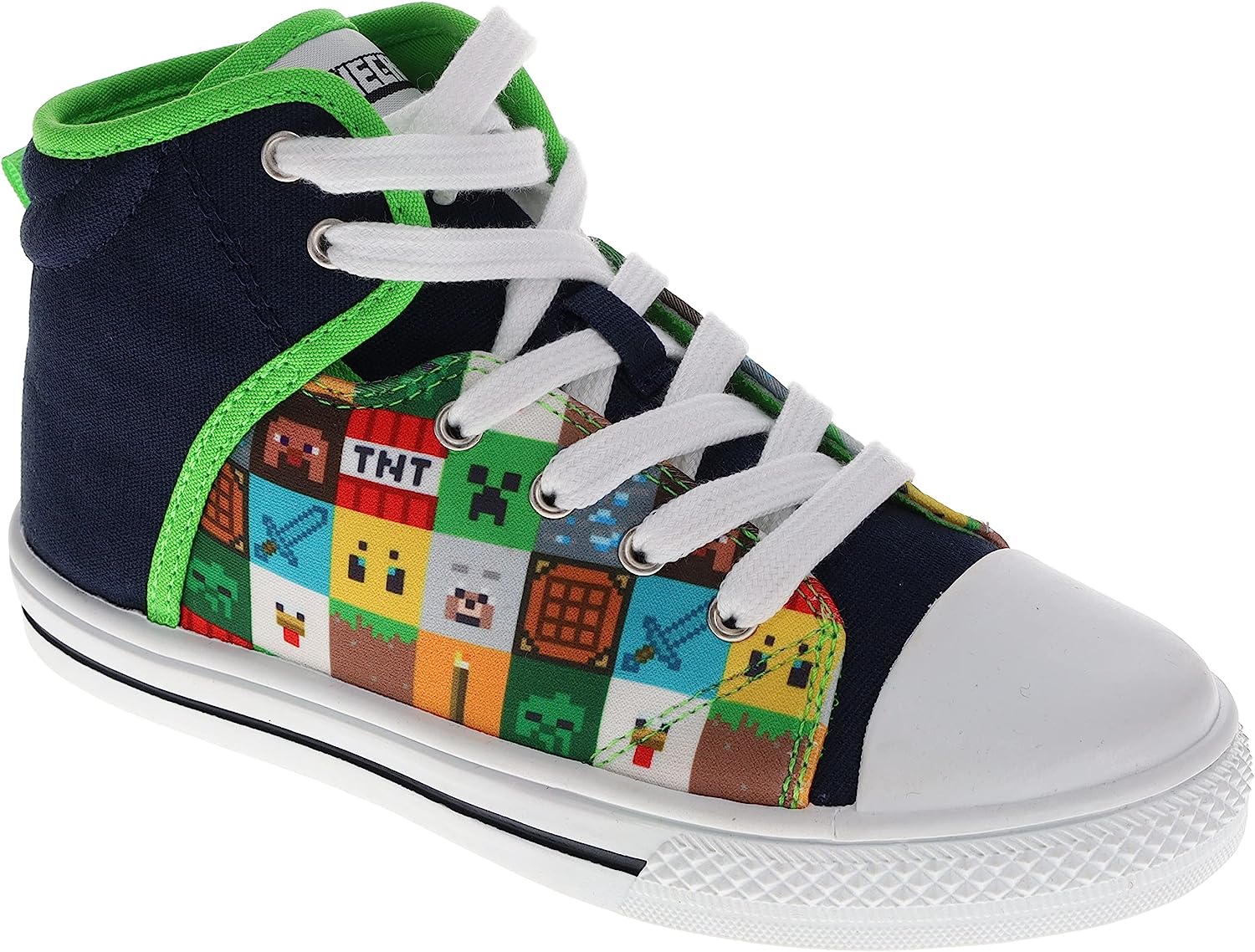 Minecraft Shoes for Boys, High-Top Sneakers for Little [...]