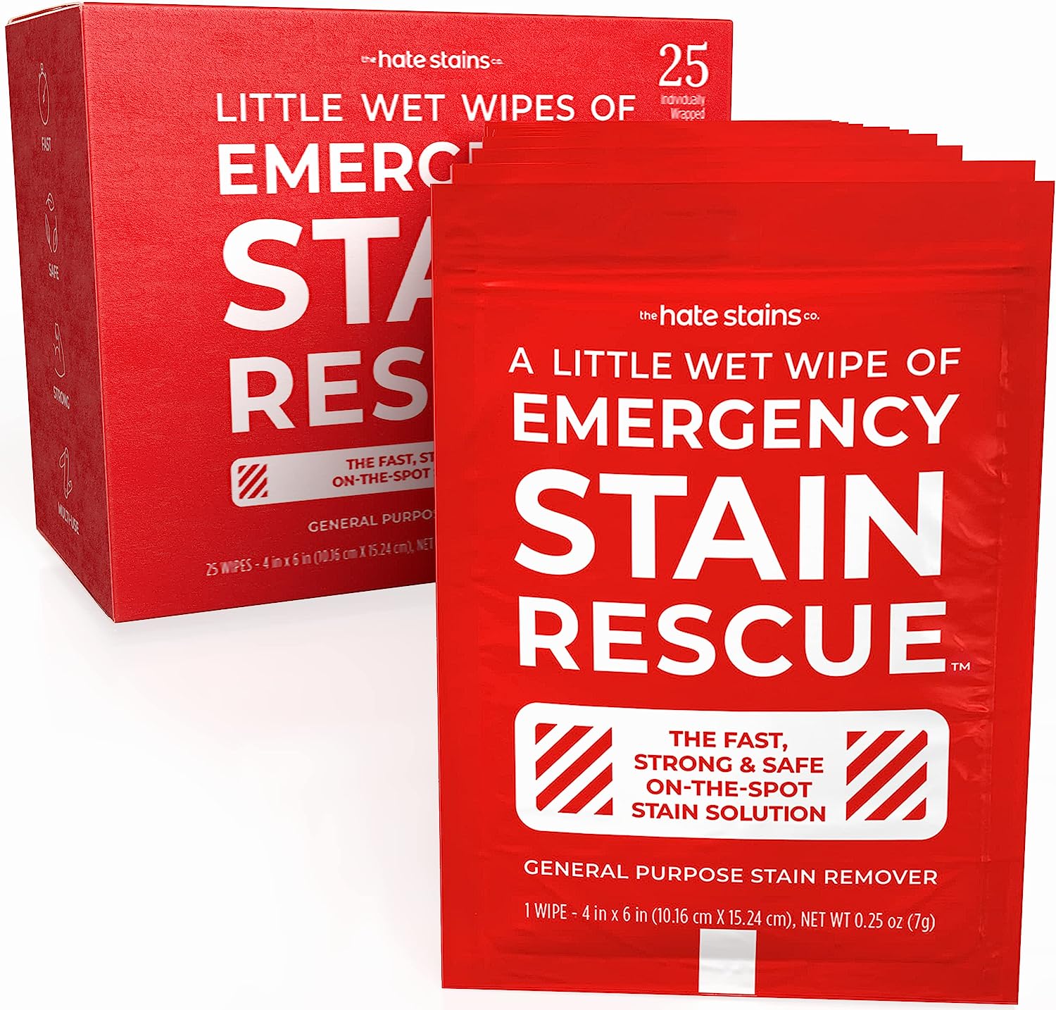 EMERGENCY STAIN Remover Spray – 25 Wipes - Couch Stain [...]