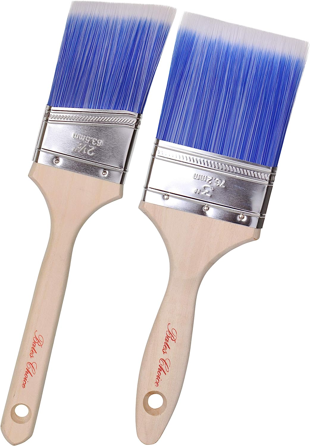 Bates - 2 Pack, Wood Handle, Paint Brushes Set, [...]
