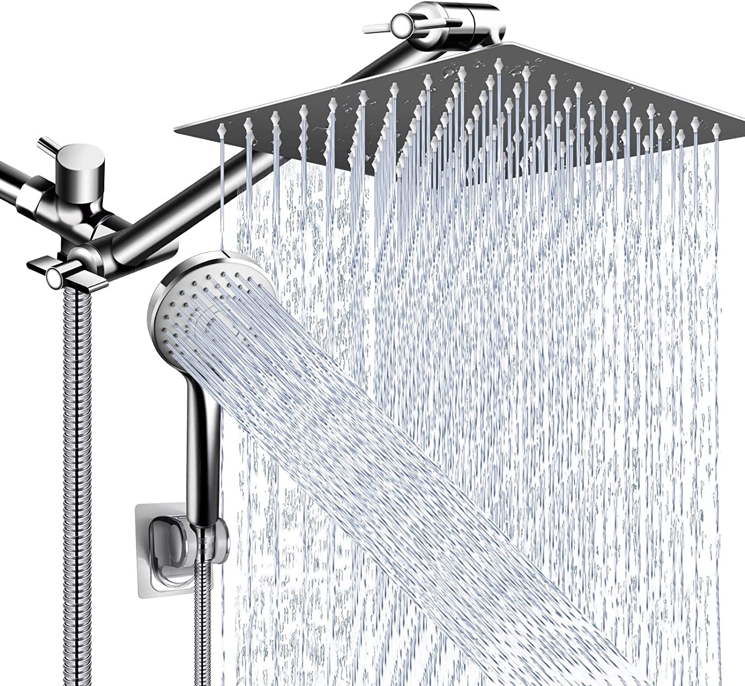 Shower Head Combo,10 Inch High Pressure Rain Shower [...]