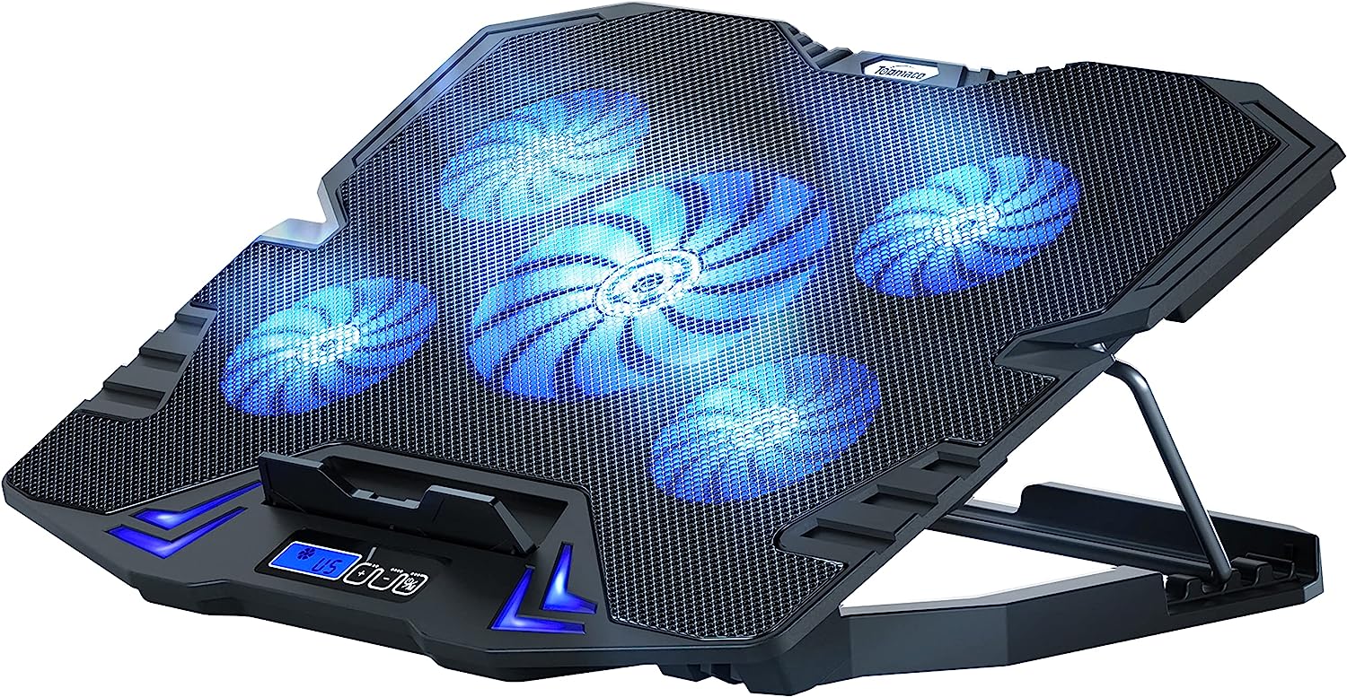 TopMate C5 12-15.6 inch Gaming Laptop Cooler Cooling [...]