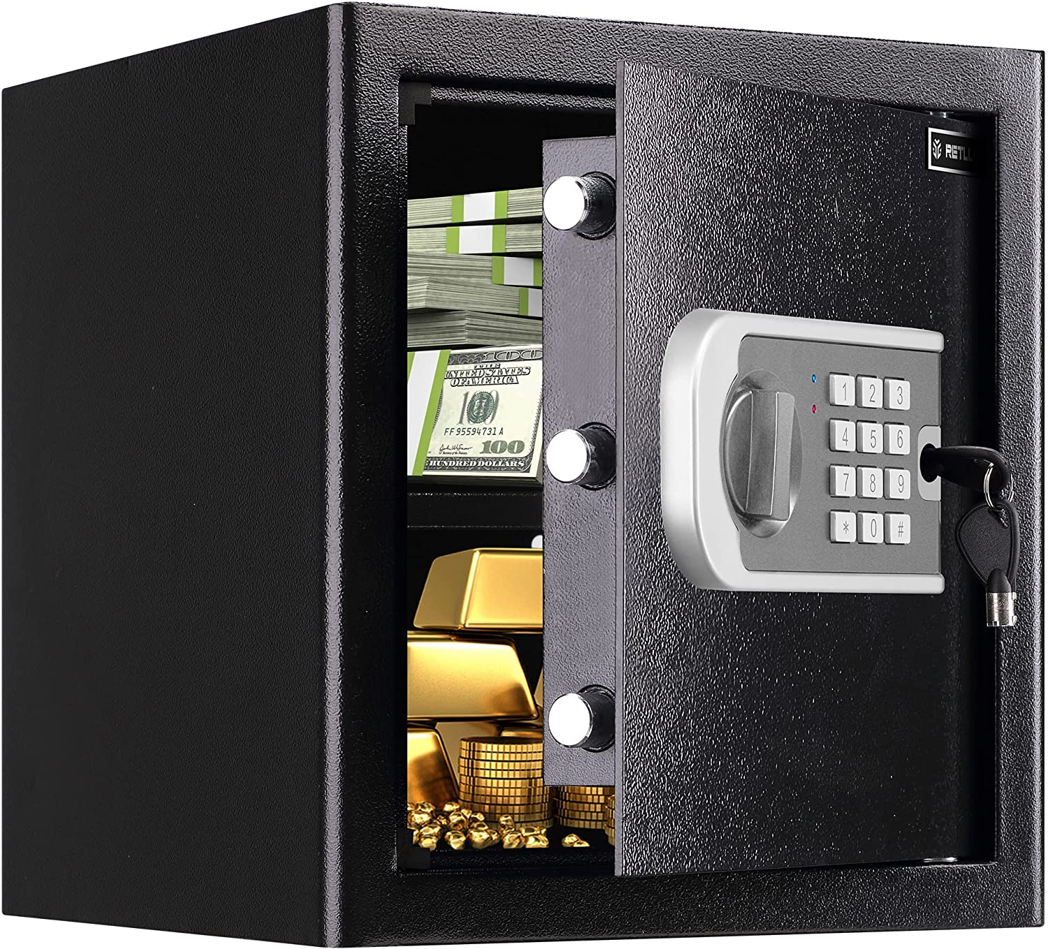 Home Safe Fireproof Waterproof,Fireproof Safe with [...]