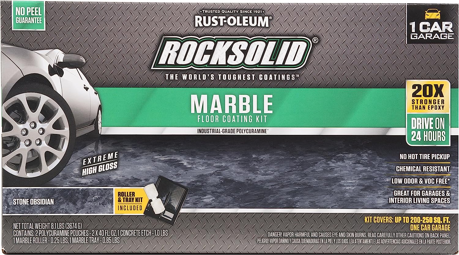 Rust-Oleum 306320 RockSolid Marble 1 Car Garage Floor [...]