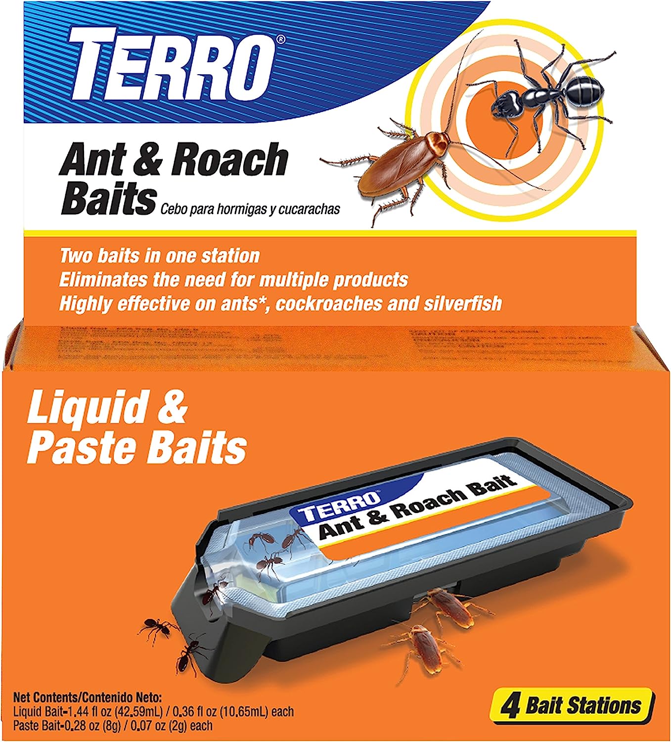 Terro T360 Ant and Roach Stations, 1 PACK Ant & Roach [...]