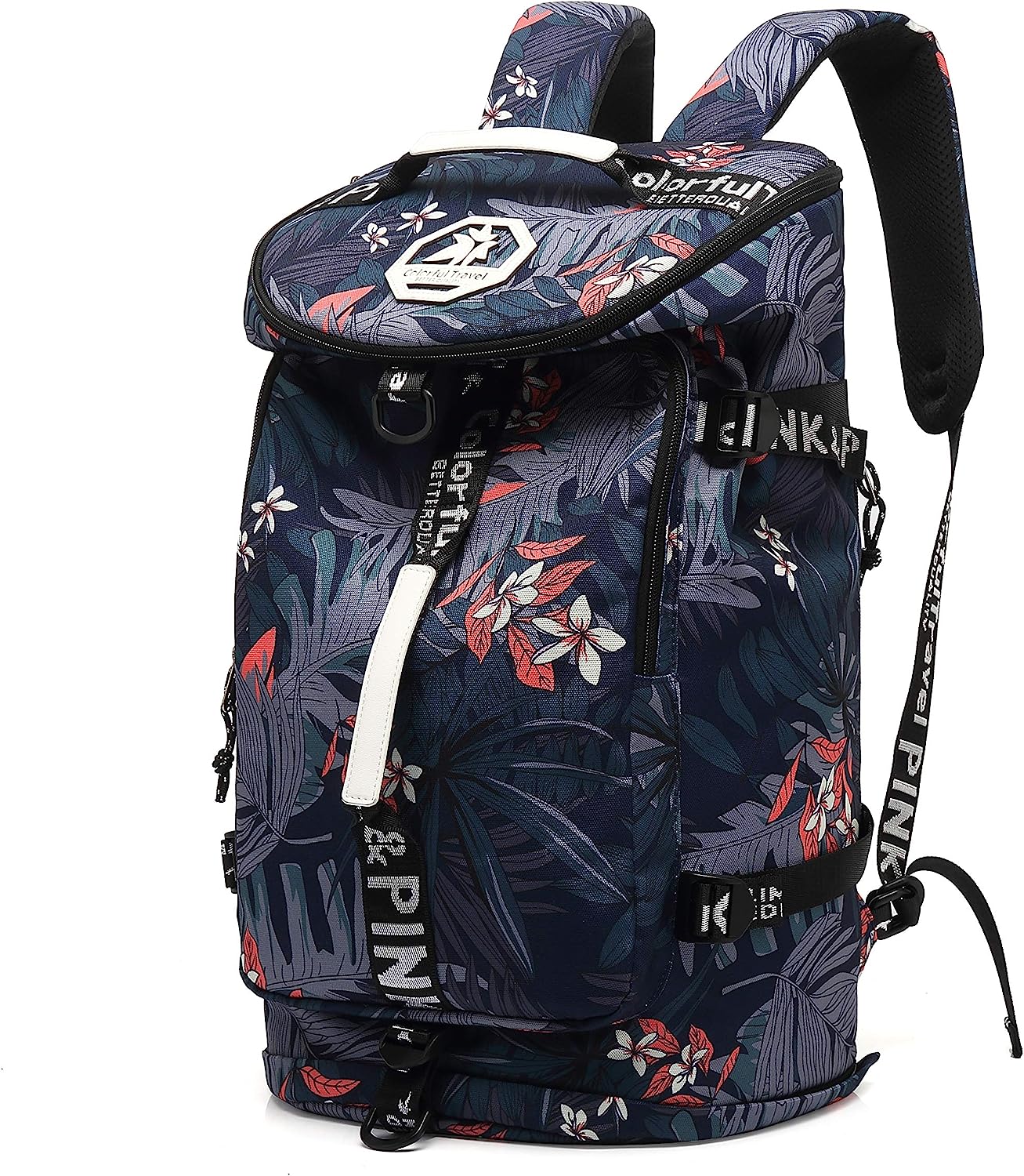 Floral Gym Duffle Bag Backpack 4 ways for Women [...]