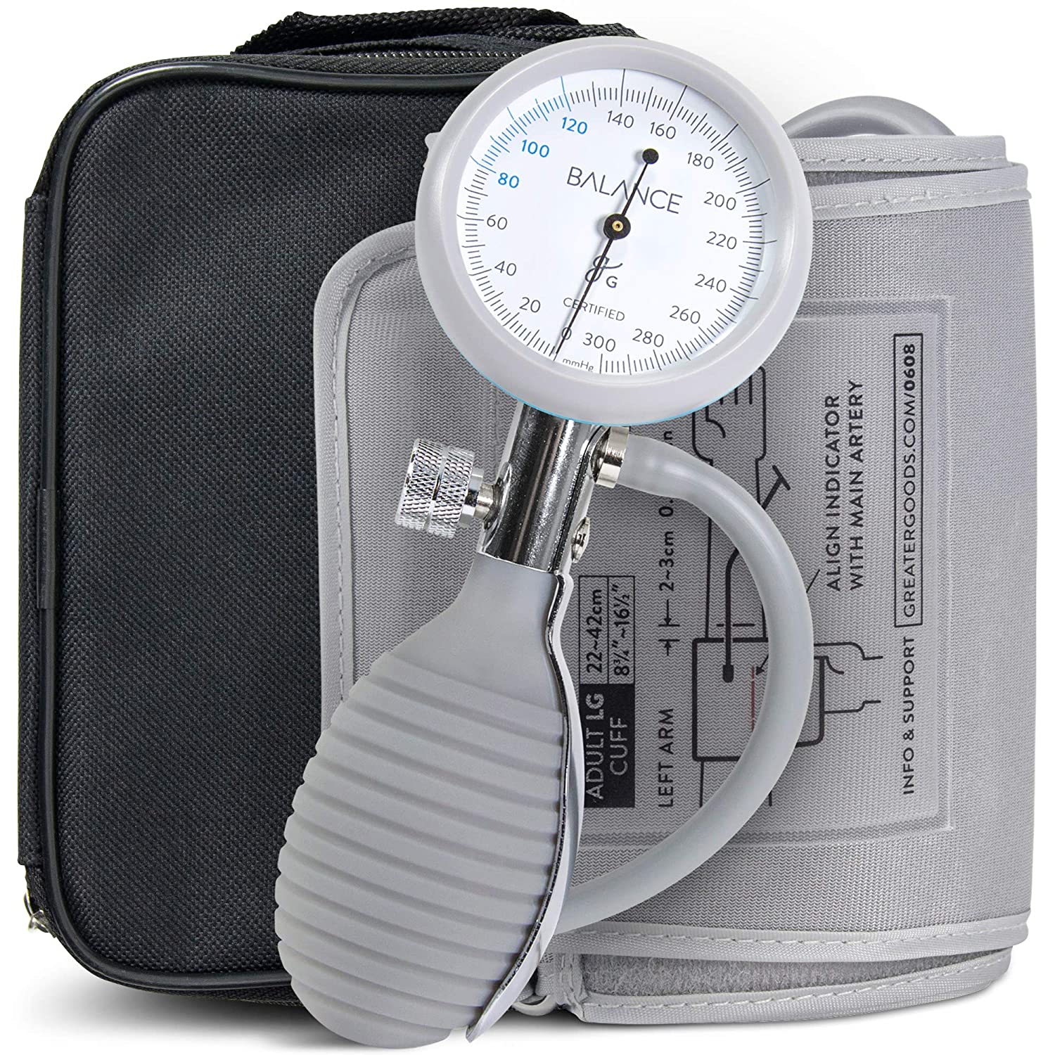 Greater Goods Sphygmomanometer - Manual Blood Pressure [...]